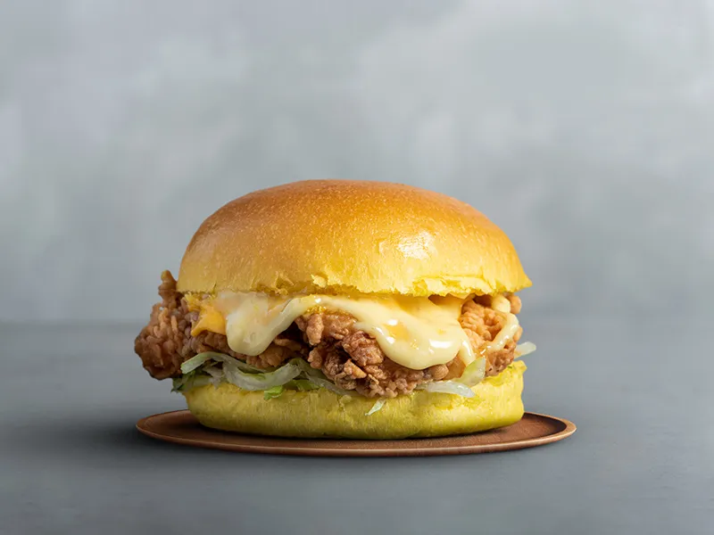 Honey Mustard Chicken Burger Sandwich