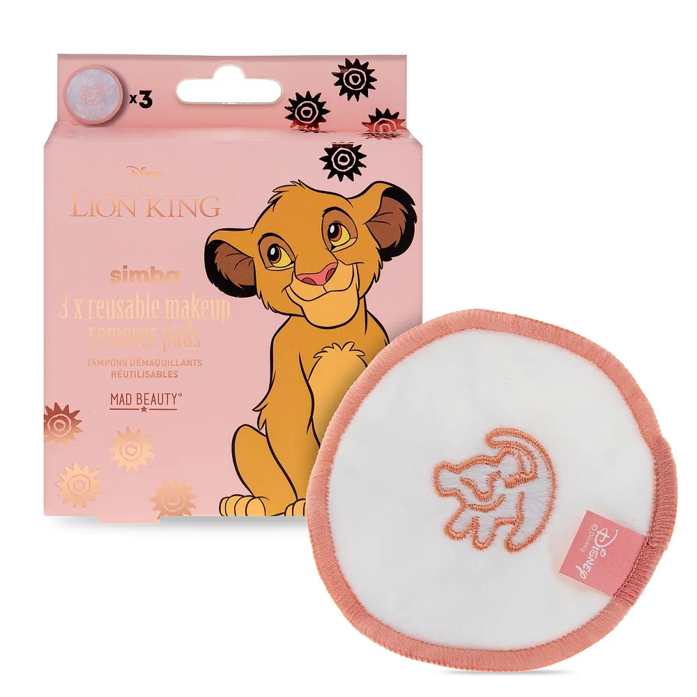 The Lion King Set of Three Reusable Makeup Remover Pads
