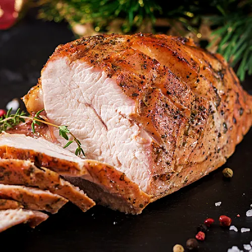 Turky breast slices