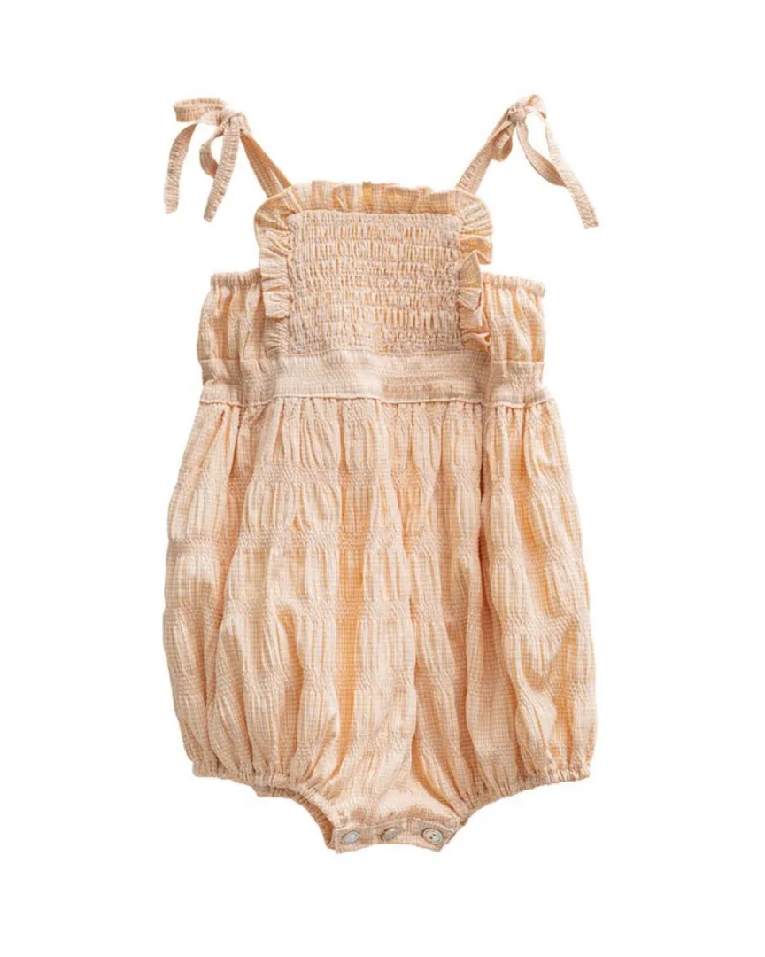 Milky Romper- Peach