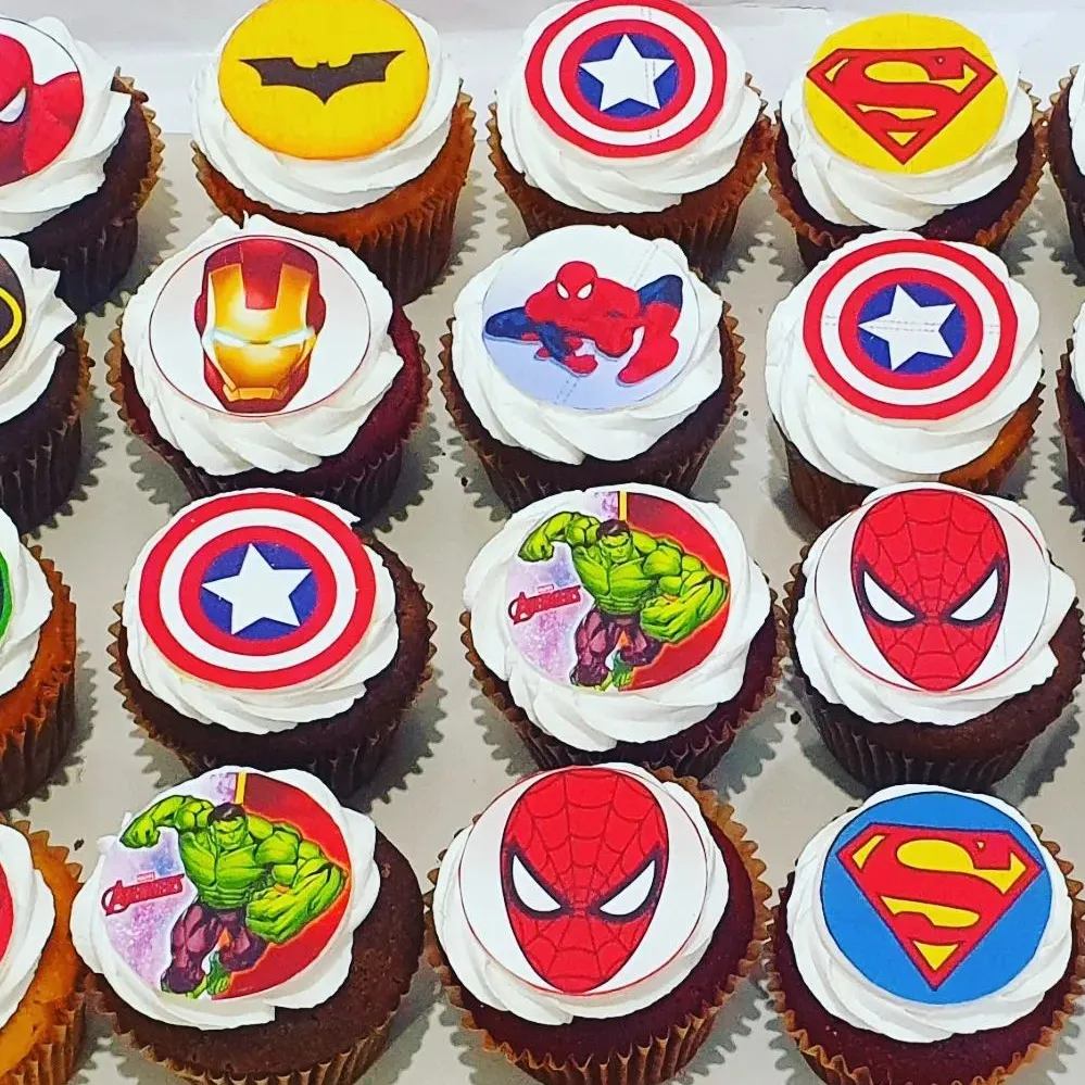 Avengers cupcake