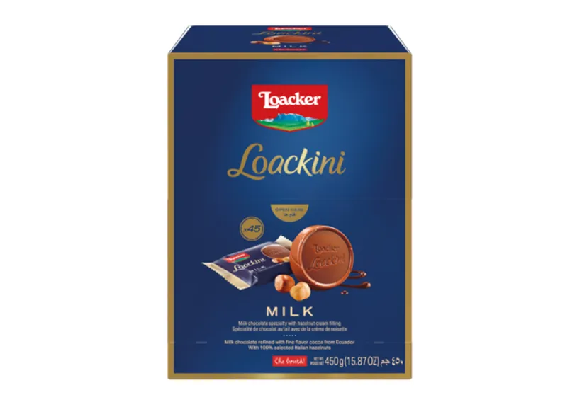 Loacker Loackini Mini 450g (45 Pieces x 10g)