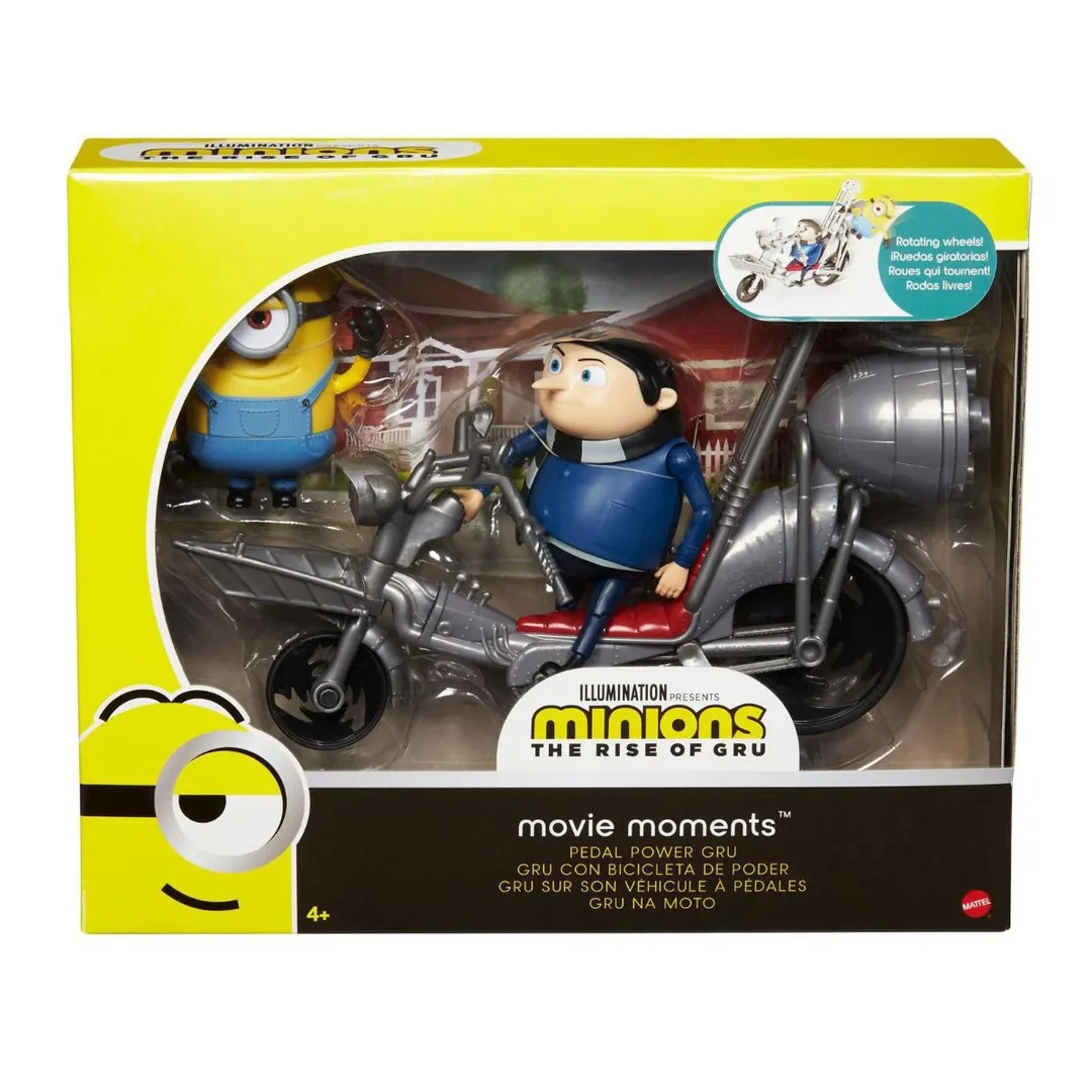 Minions The Rise Of Guru Movie Moments - Pedal Power