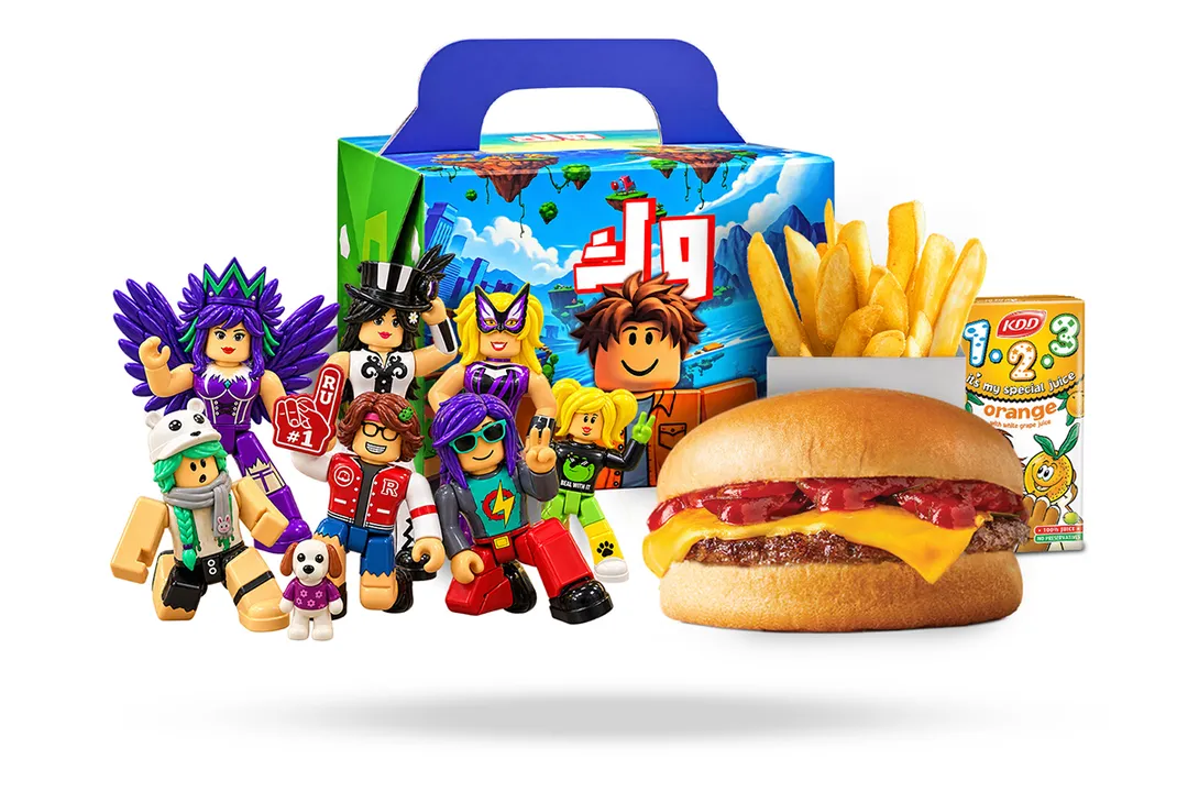 WK Roblox Hamburger Meal