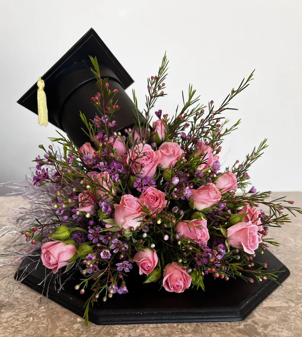 Graduation flower