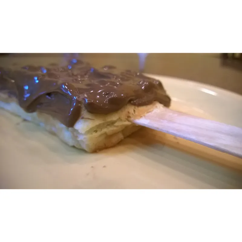وافل بلجيكي بالنيوتيلا