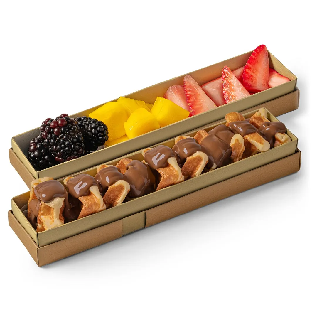 Mini Waffle with Toppings