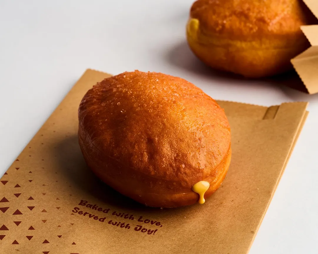Custard Filled Donuts