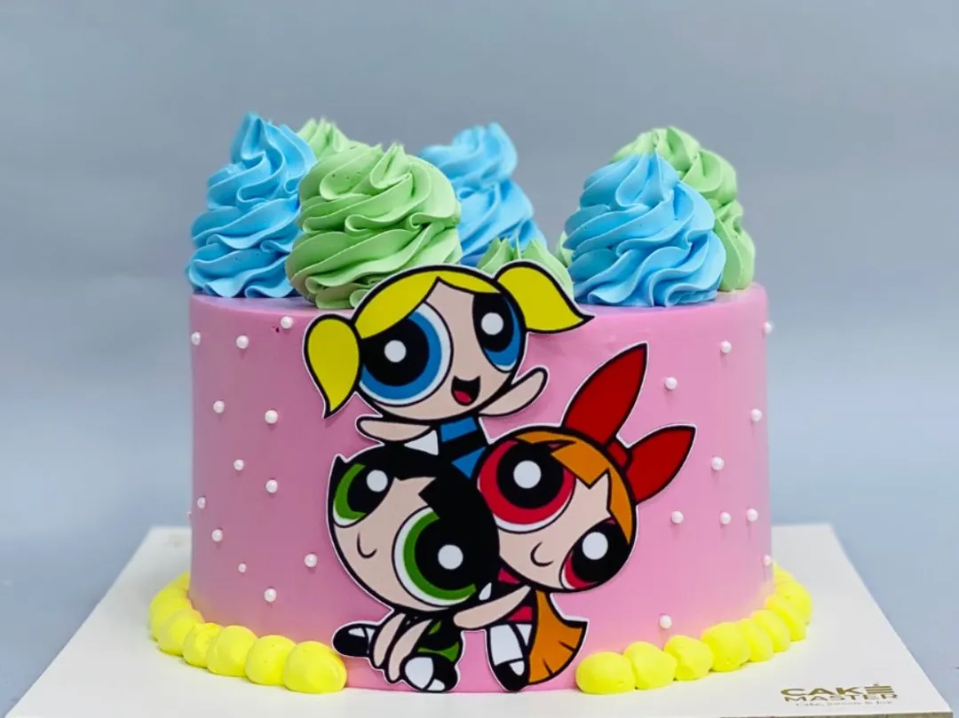 Power Puff Cake 1