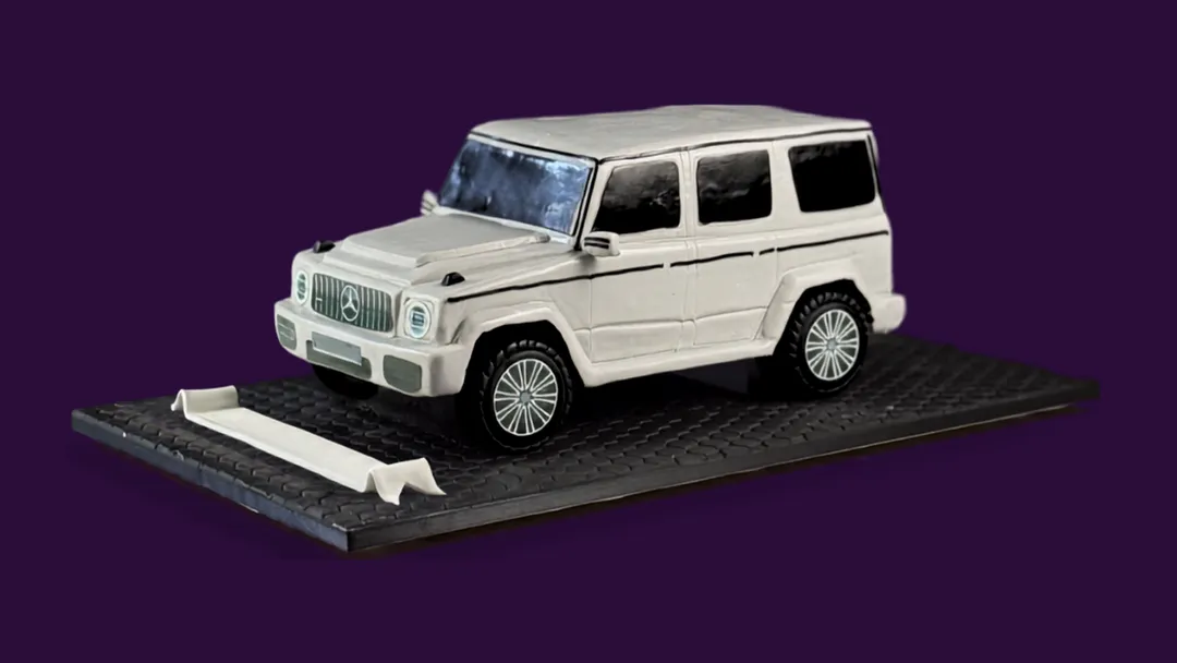 Mercedes G-Class Cake