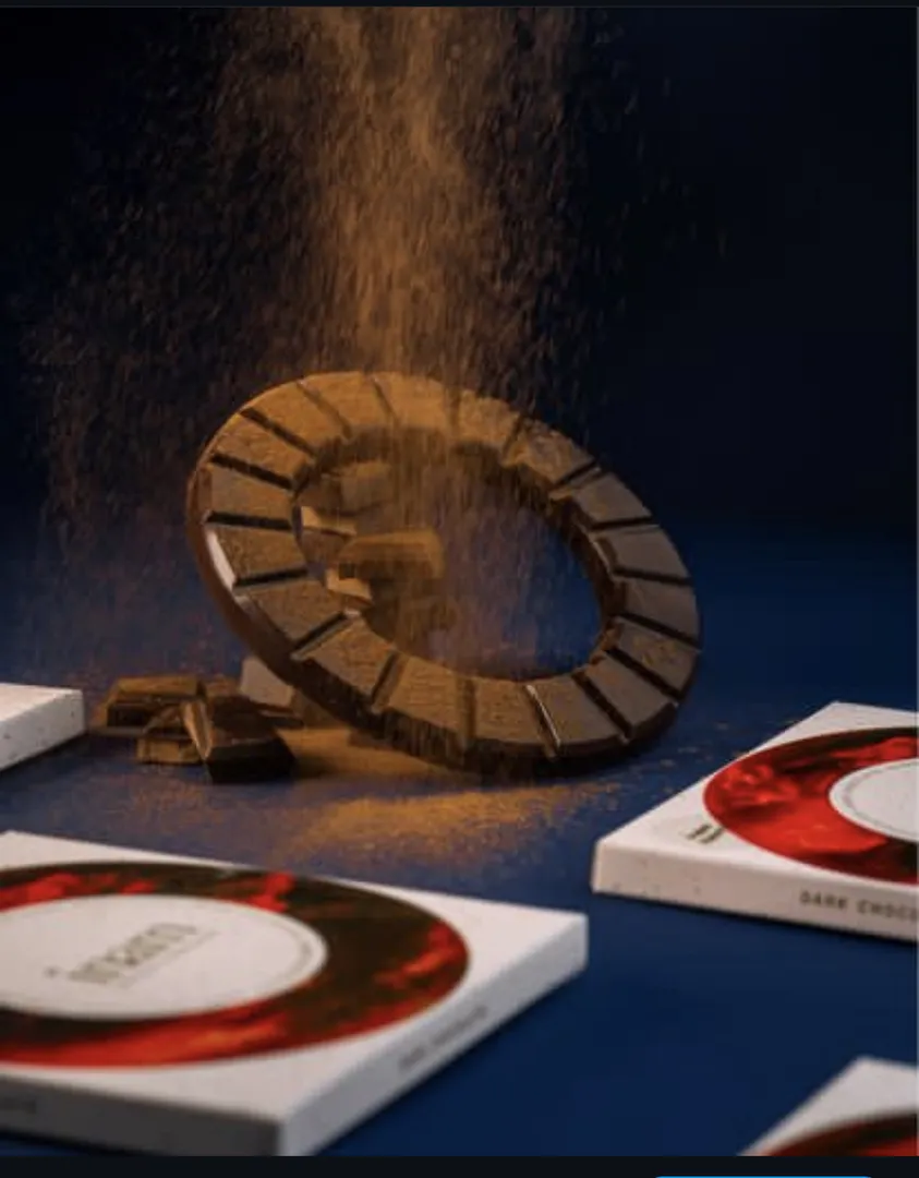 Salted Caramel Rounded Bar Dark