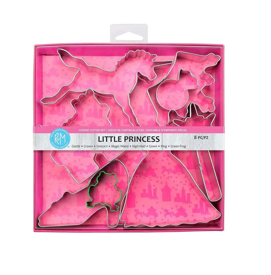 Little Princess Cookie Cutters Set - 8 PCS