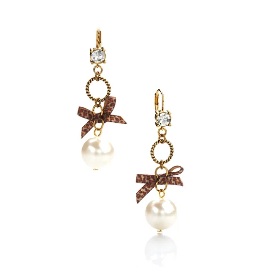 Betsey Johnson - Pearl Drop Earrings