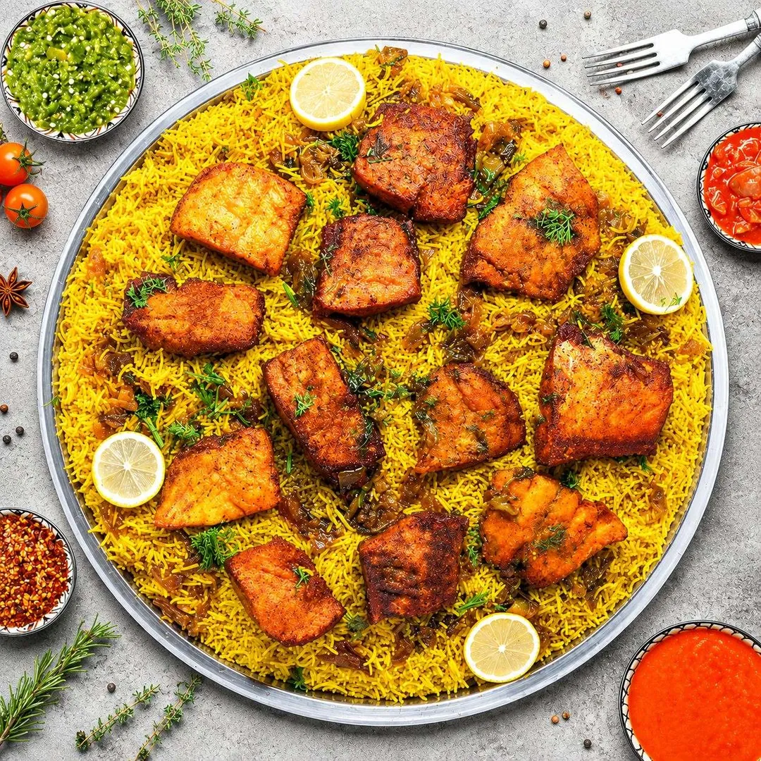 صينية مطبق هامور