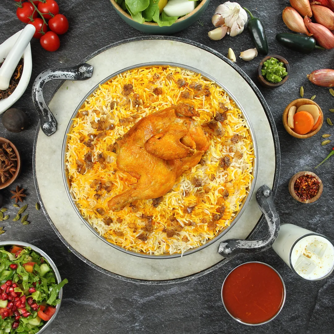 وجبة مجبوس دجاج دار جاسم