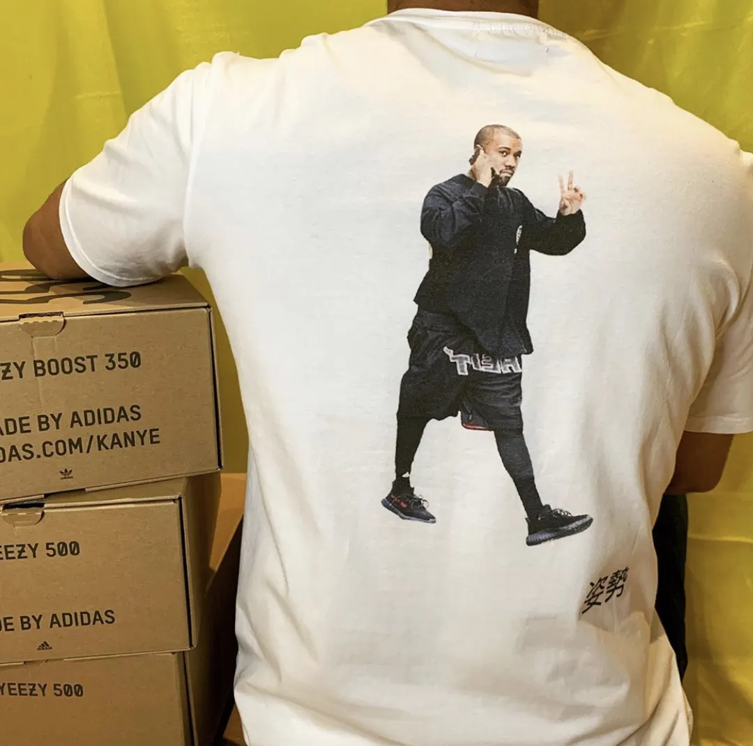 Kanye West White T-shirt