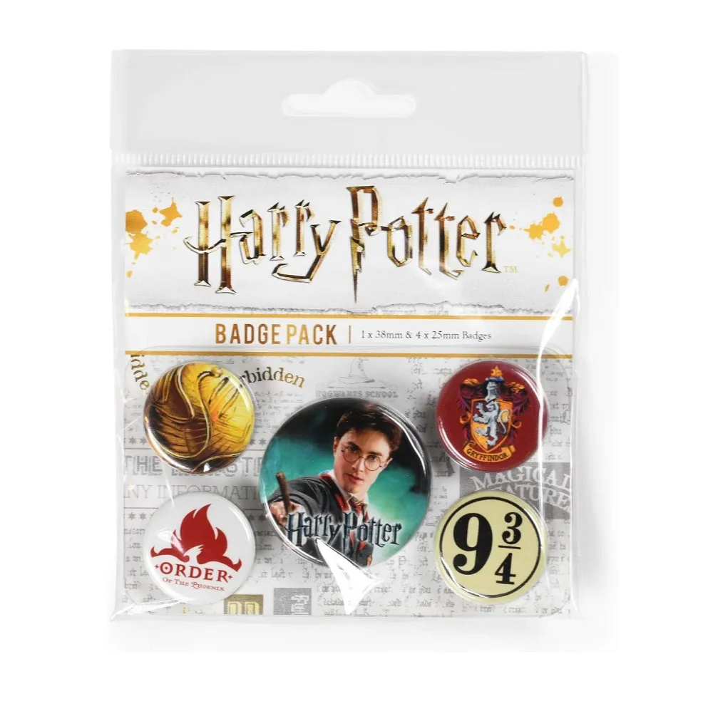 Harry Potter Gryffindor Badges