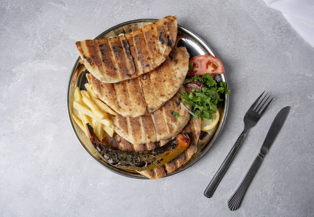 Arayes with Cheese