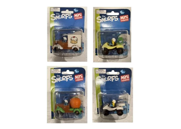 The Smurfs Mini Vehicles Figures (Assorted) 1 PC