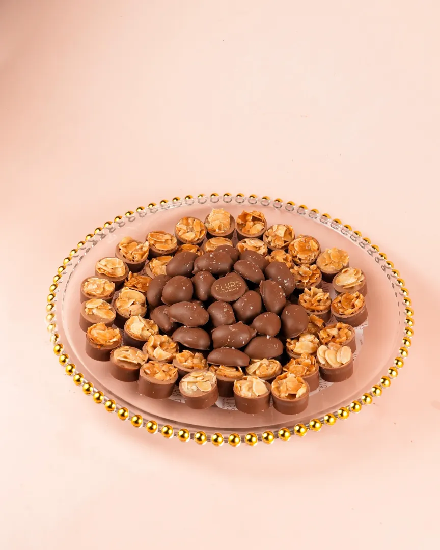 Gold tray