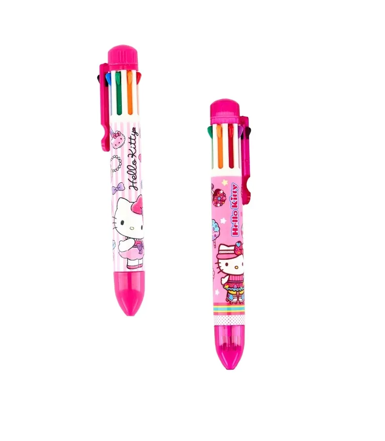 Hello Kitty 8 Color Pen (Assorted Print)