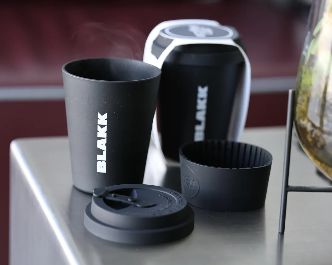 Reuseable Cup - Matte Black 350ml (12oz)