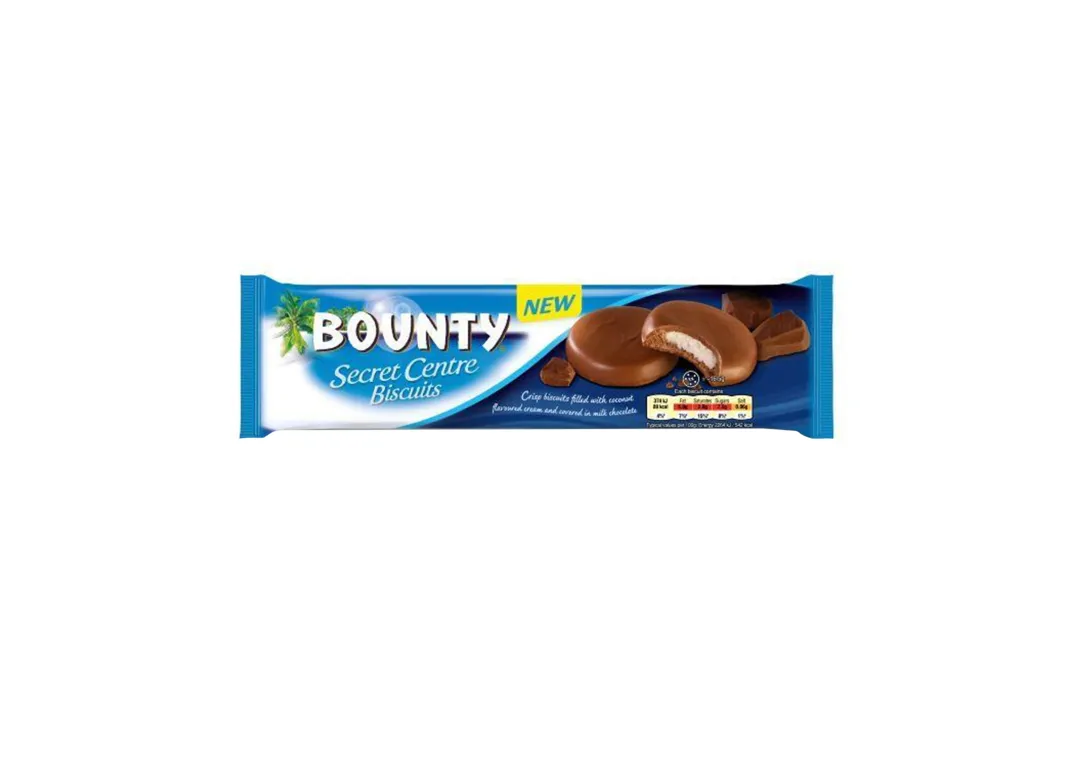 Bounty Secret Centre Biscuits 132g