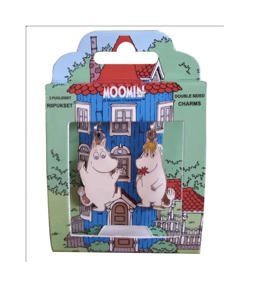 Moomin zipper charms