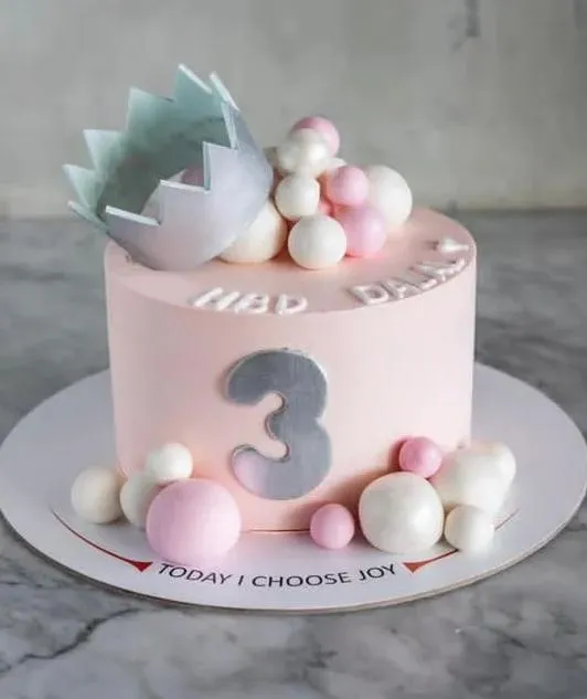 Silver Crown Cake