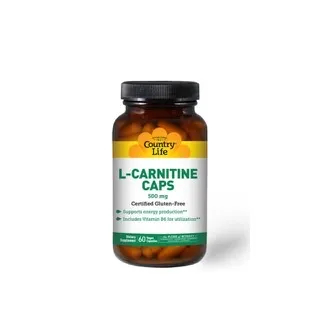 Country life L-carnitine 500 mg , 60 cap