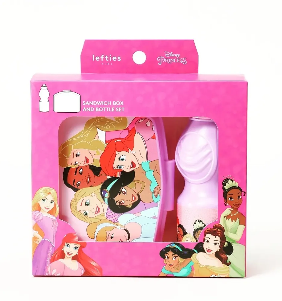 Disney Princess Sandwich Box & Bottle Set