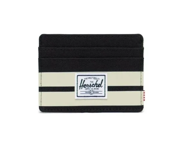 Herschel Supply Co. Unisex Card Holder - Black Strips