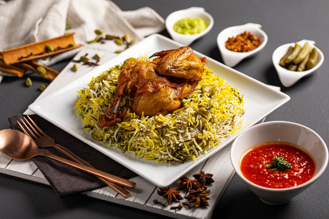 Green Rice & Chicken