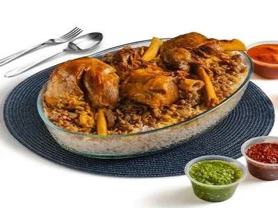 Machbous Meat Mozat up to 2-3 persons