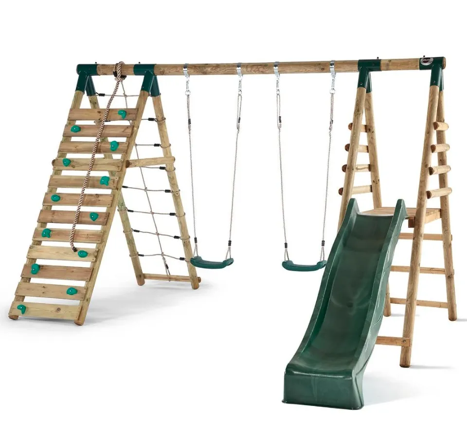 PLUM WOOLLY MONKEY SWING SET