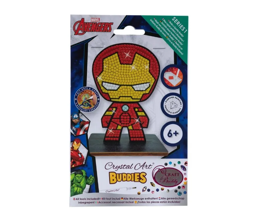 Crystal Art Buddy Iron Man