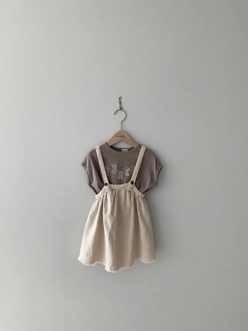 Twill skirt (Natural)