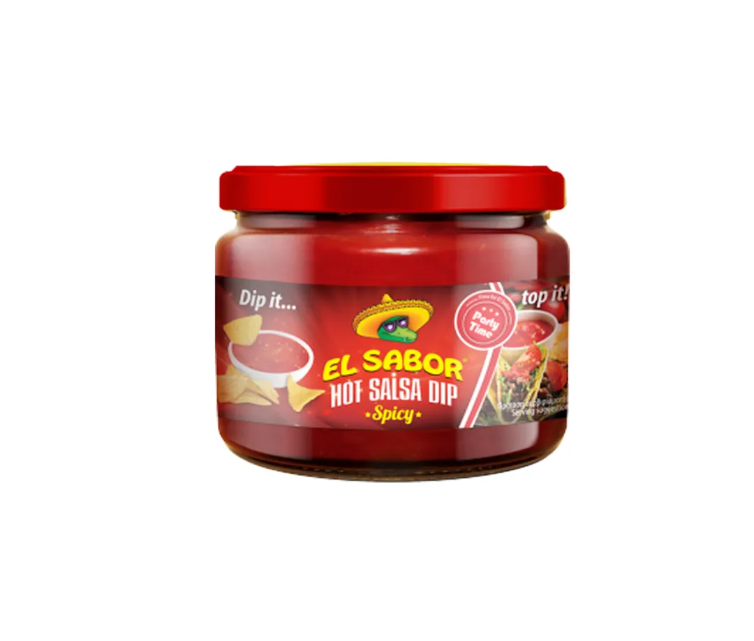 El Sabor Hot Salsa Dip 300gr