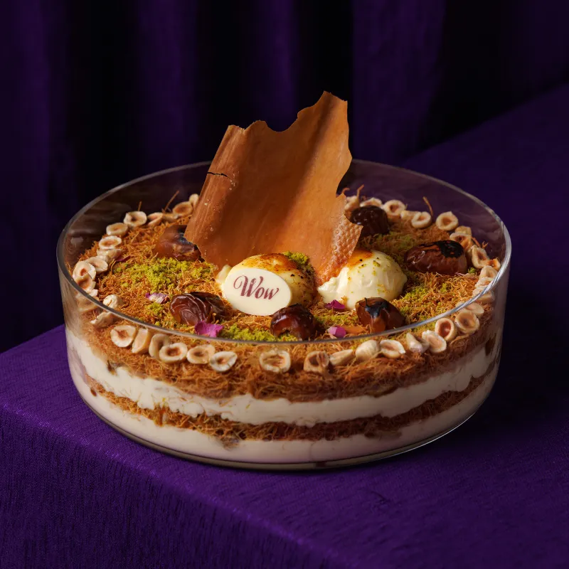 Kunafa Dates Crème Brûlée