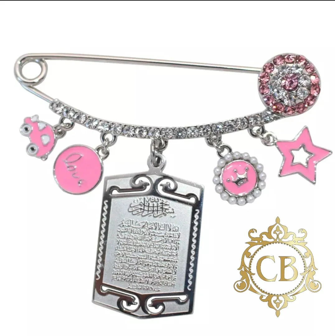 Pink Alkursy Brooch (T)