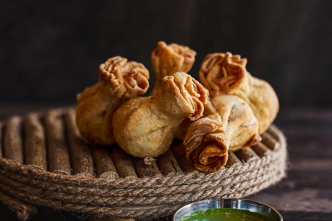 سمبوسا الجبن بالذرة