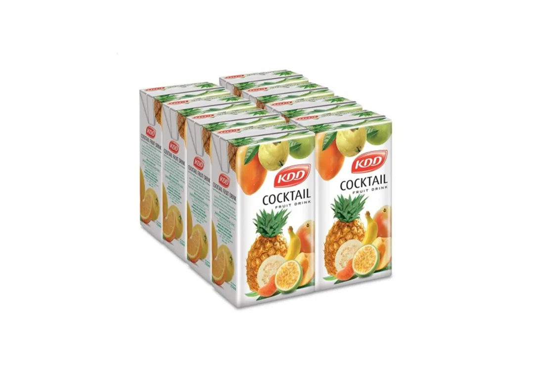KDD Cocktail Juice 8 Packs x 125ml