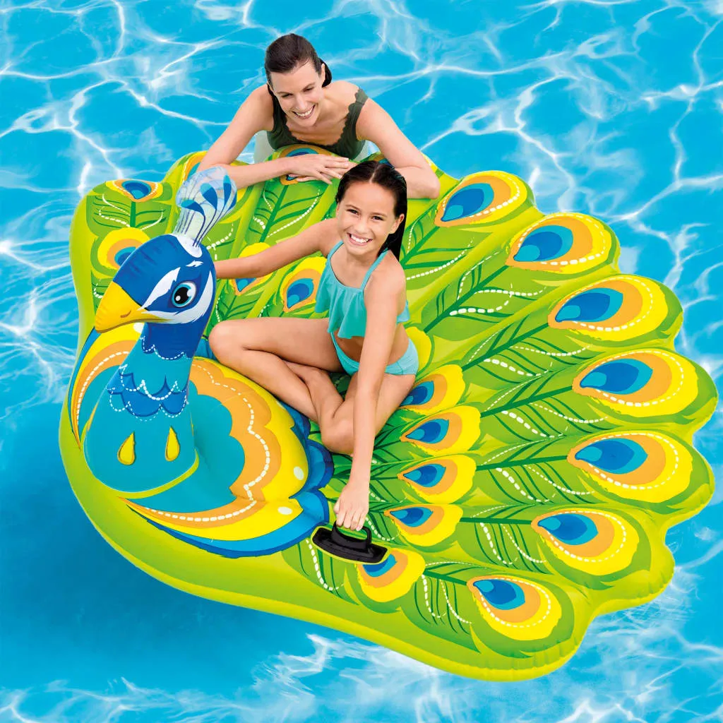 Giant Inflatable Peacock Island