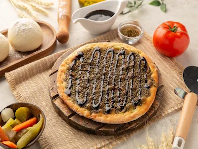 زعتر بدبس الرمان