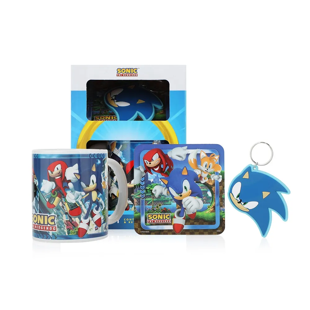 Sonic The Hedgehog Gift Set - 3 PCS