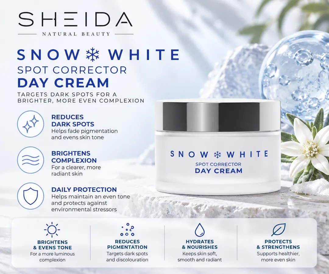 SHEIDA Snow White Day Cream SPF 15+