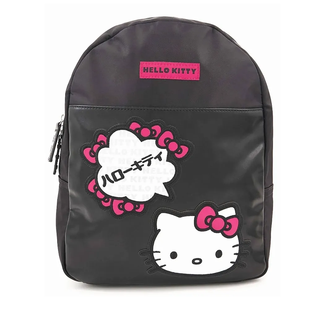 Hello Kitty Black Backpack