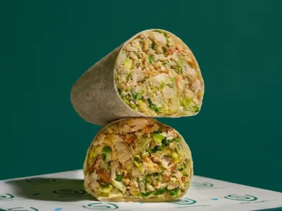Chopped Caesar Wrap