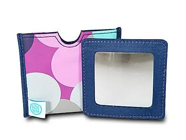 Confetti Dot Mirror With Pouch