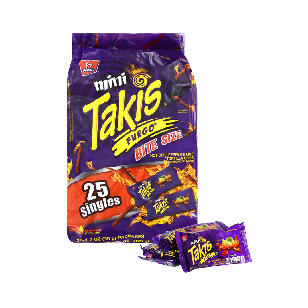 Barcel Mini Takis Bag 25 Pieced x 35g